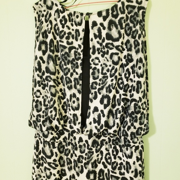 Leopard Print Vintage Dress - Picture 3 of 3